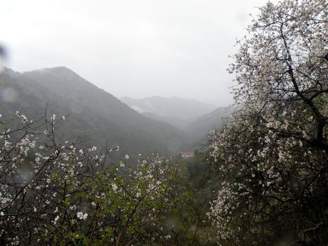 winter mountains in cyprus