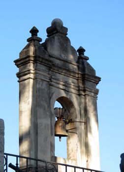 Belfry of the Catholic Church Saint Jerome in Herceg Novi, Montenegro