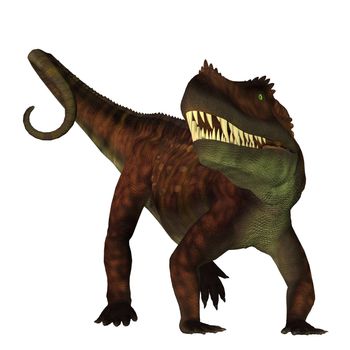 Prestosuchus was a carnivorous archosaur dinosaur that lived in the Triassic Period of Brazil.