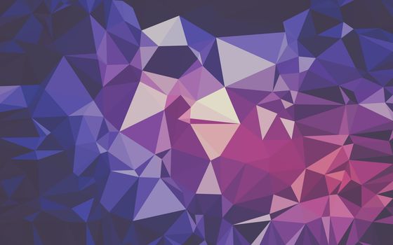 Abstract low poly background, geometry triangle, mosaic pastel color background