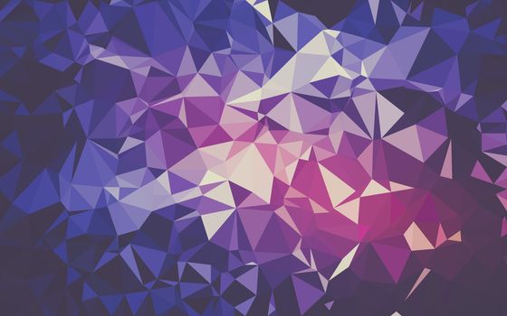 Abstract low poly background, geometry triangle, mosaic pastel color background