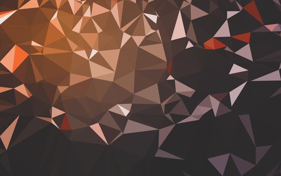 Abstract low poly background, geometry triangle, mosaic pastel color background