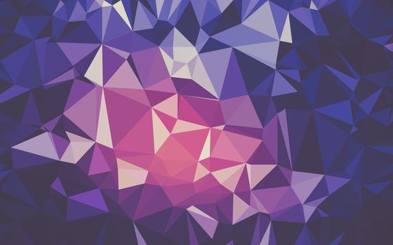 Abstract low poly background, geometry triangle, mosaic pastel color background