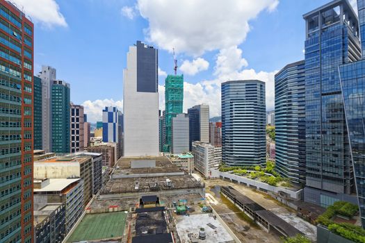 Hong Kong Office tower at day