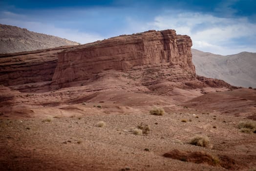 Travel destination - Nomad Valley close to Boumalne Dades, Atlas Mountains, Morocco