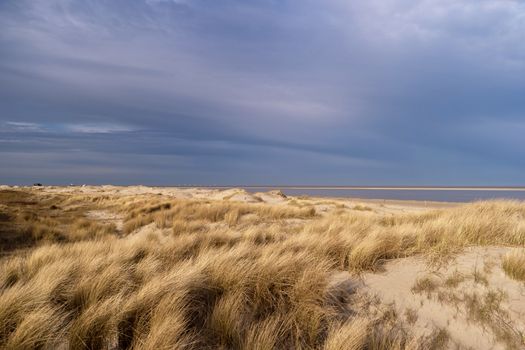 On the Beach of St. Peter-Ording in Germany