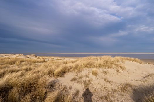 On the Beach of St. Peter-Ording in Germany