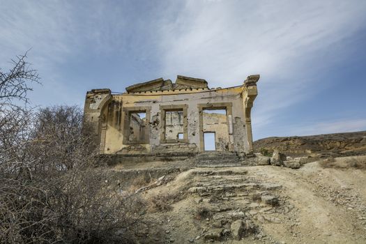 Ruins of Agios SozomenosNicosia district. Cyprus