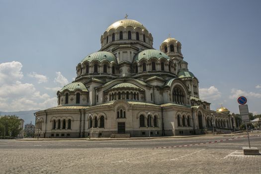 The Alexander Nevsky Cathedral in Sofia, Bulgaria