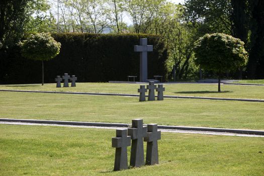 German Military Graves, Mirogoj graveyard in Zagreb, Croatia
