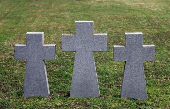 German Military Graves, Mirogoj graveyard in Zagreb, Croatia