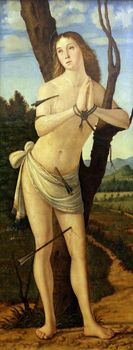 Vittore Carpaccio: Saint Sebastian, Old Masters Collection, Croatian Academy of Sciences in Zagreb, Croatia