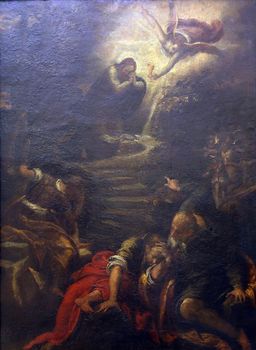 Taddeo Zuccaro: Christ in the Garden of Gethsemane, Old Masters Collection, Croatian Academy of Sciences in Zagreb, Croatia