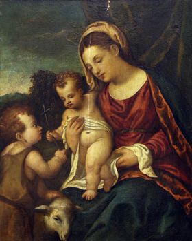 Polidoro to Lanciano: Madonna and Child with St. John, Old Masters Collection, Croatian Academy of Sciences in Zagreb, Croatia