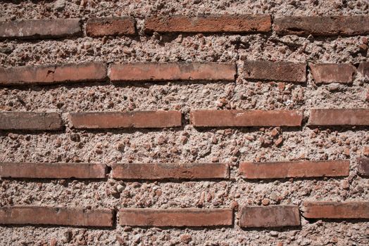 Medieval Fortress Antique Brick Rampart background