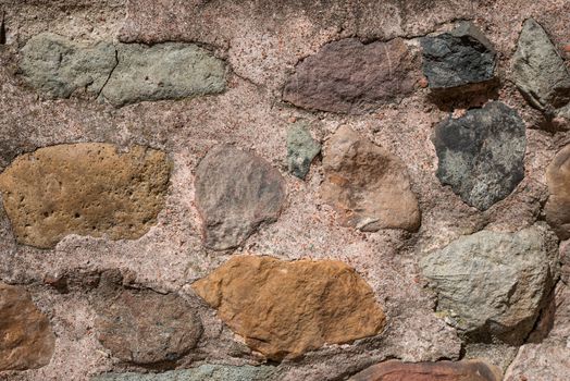 The surface of the stone wall background