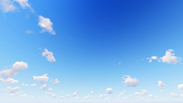 Cloudy blue sky abstract background, blue sky background with tiny clouds, 3d rendering

