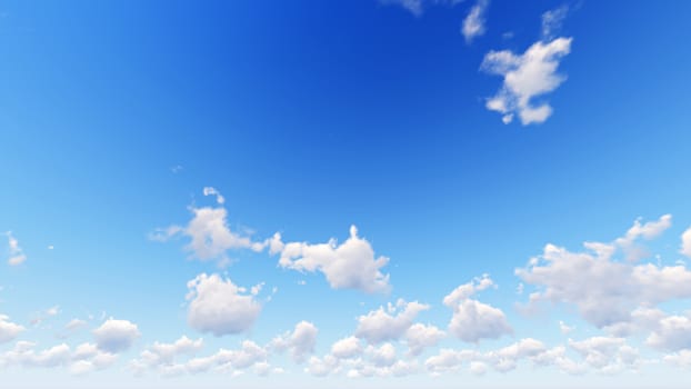 Cloudy blue sky abstract background, blue sky background with tiny clouds, 3d rendering

