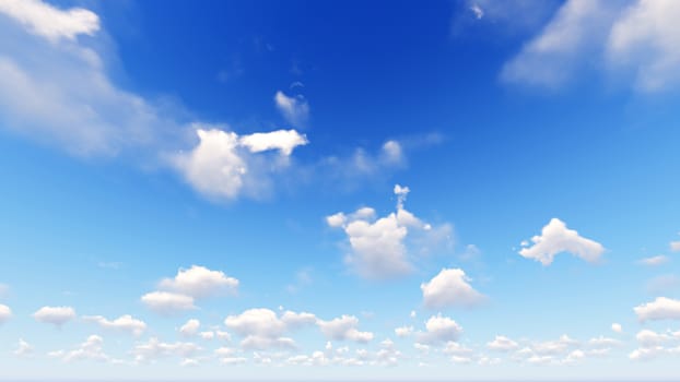 Cloudy blue sky abstract background, blue sky background with tiny clouds, 3d rendering

