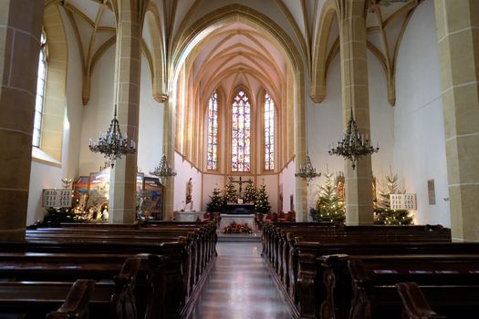 Franciscan Church in Graz, Styria, Austria