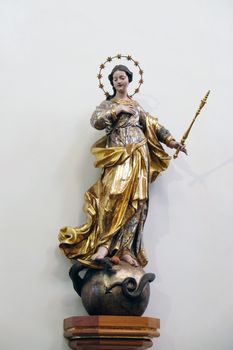 Virgin Mary, Franciscan Church in Graz, Styria, Austria