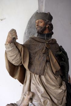 Saint John of Nepomuk, Mariahilf church in Graz, Styria, Austria