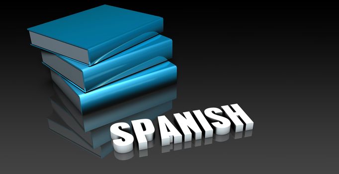 Spanish Sale Class for School Education as Concept