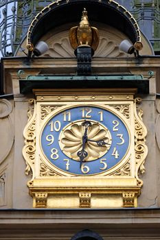Glockenspiel clock in Graz, Styria, Austria