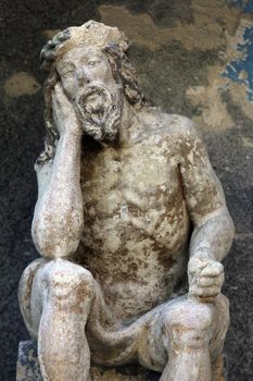 Wounded Jesus, parish church of the Assumption of the Blessed Virgin Mary in Tuhelj, Croatia,