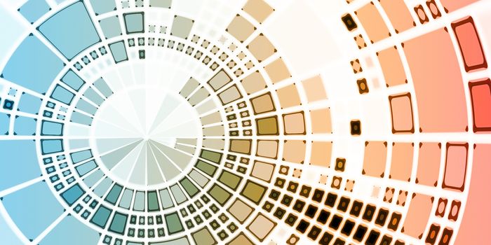 Abstract Science Medical Background as a Concept