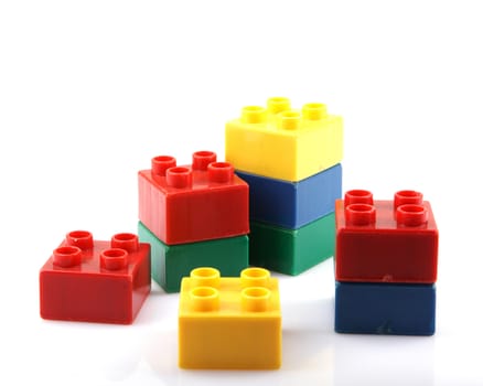 plastic building blocks