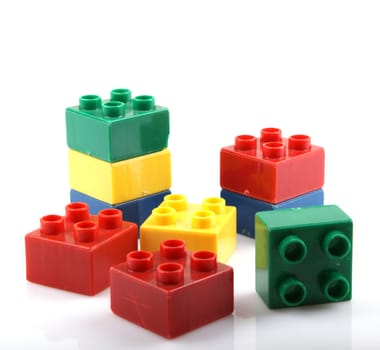 plastic building blocks