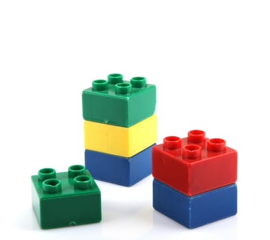 plastic building blocks