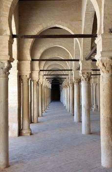 The Great Mosque from Kairouan, Tunisia - UNESCO World Heritage Site