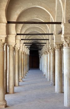 The Great Mosque from Kairouan, Tunisia - UNESCO World Heritage Site