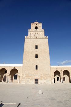 The Great Mosque from Kairouan, Tunisia - UNESCO World Heritage Site