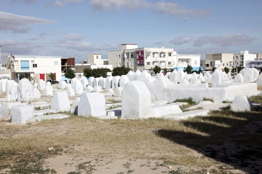 Muslim cemetery, Kairouan, Tunisia