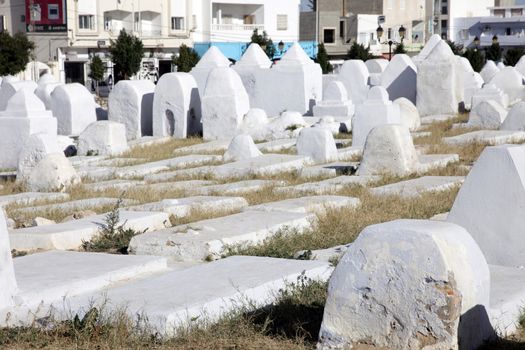 Muslim cemetery, Kairouan, Tunisia