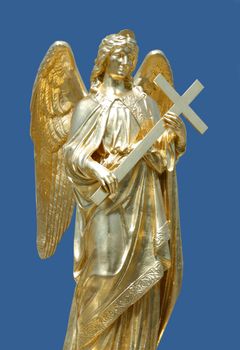 Golden statue of Angel