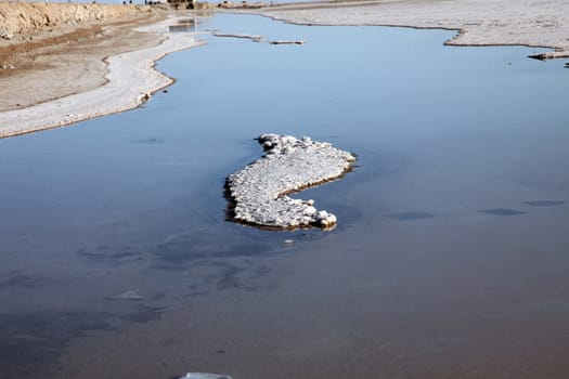 Chott el Djerid (biggest salt lake in north Africa), Tunisia