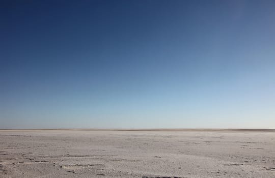 Chott el Djerid (biggest salt lake in north Africa), Tunisia