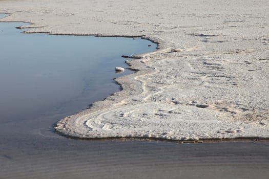 Chott el Djerid (biggest salt lake in north Africa), Tunisia