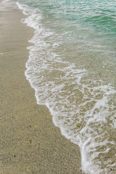 sand and wave at the beach background