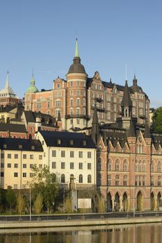 Stockholm embankment