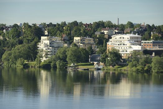 Stockholm embankment