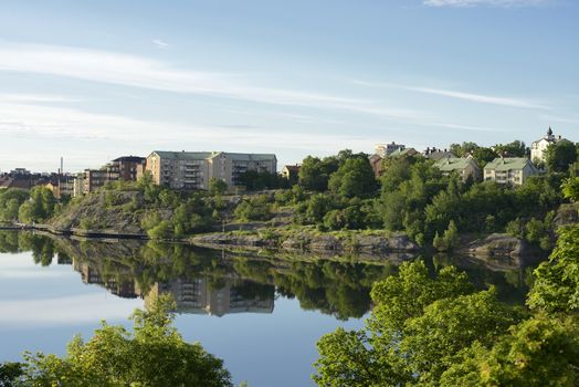 Stockholm embankment