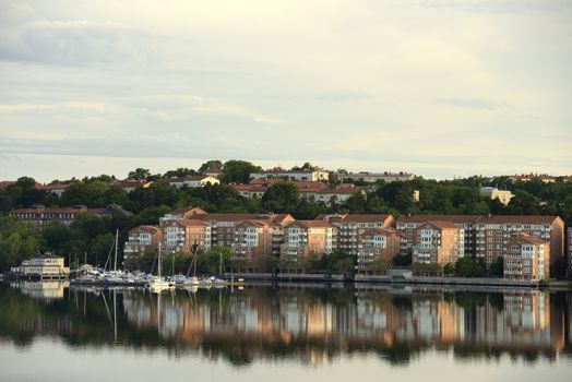 Stockholm embankment