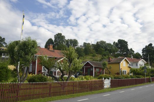 Swedish countryside housing.