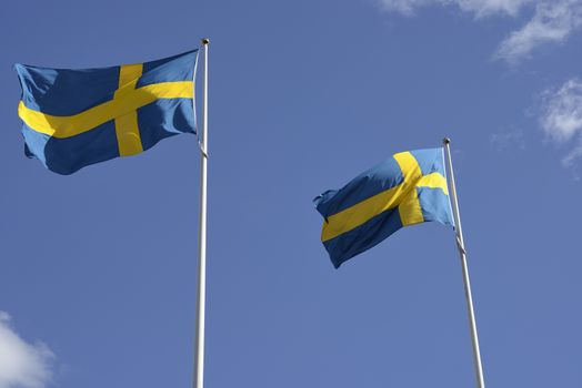 Two Swedish National flag