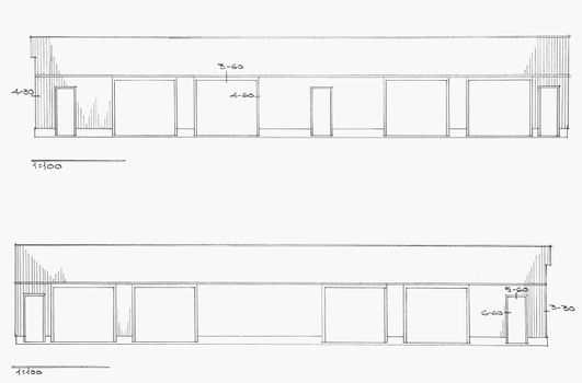 Architectural background - plan of the house - Illustration